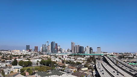 Drone Shots of Downtown LA